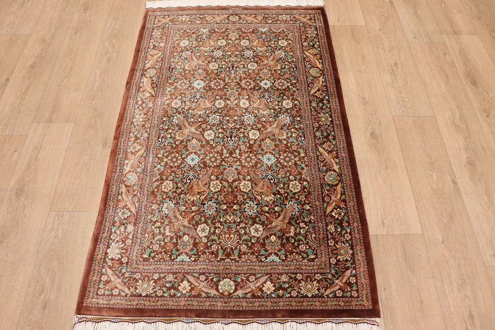 Ghom Tappeto persiano 100x170 (Iran) Annodato A Mano