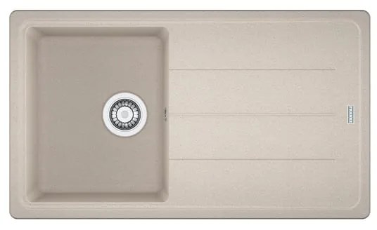 Lavello integrato 1 vasca in fragranite sabbia FRANKE Boston Sahara L 50 x L 86 cm