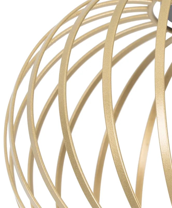 Lampada da soffitto di design color ottone 30 cm - Johanna