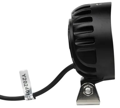 LED Faretto per macchina BLACK LED/24W/10-30V IP69 5700K arrotondato