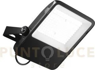 Proiettore led taurus nero 150w 19500lm 3000k ip65 29,7x6x35,1cm