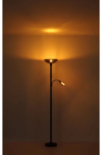 Globo 58903 - Lampada con piedistallo BLADE 1xE27/60W/230V + 1xE14/40W