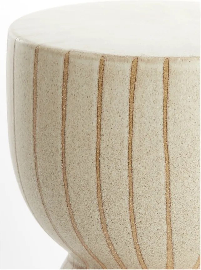 Tavolino rotondo in ceramica ø 28,5 cm Finca - Light &amp; Living