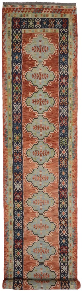 Kilim Tappeto 600x120 (Afghanistan) Tessuto A Mano