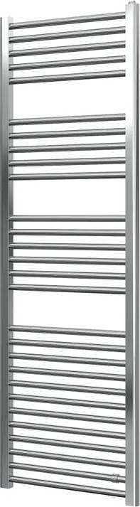 Termoarredo bagno DE'LONGHI 154.6x60 cm interasse 550 mm cromo serie Kiara