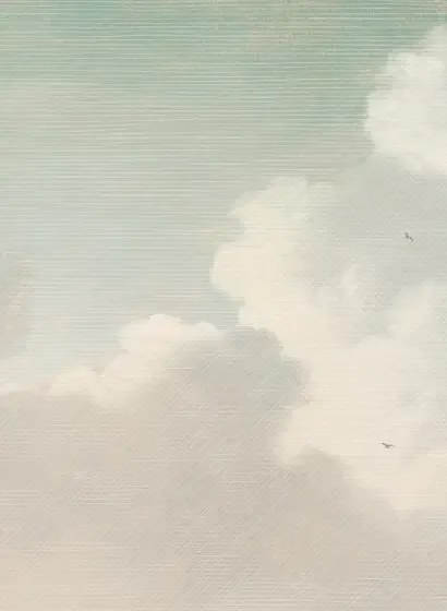 Eijffinger Carta da parati Dutch Sky Stripes - Pastell Grün