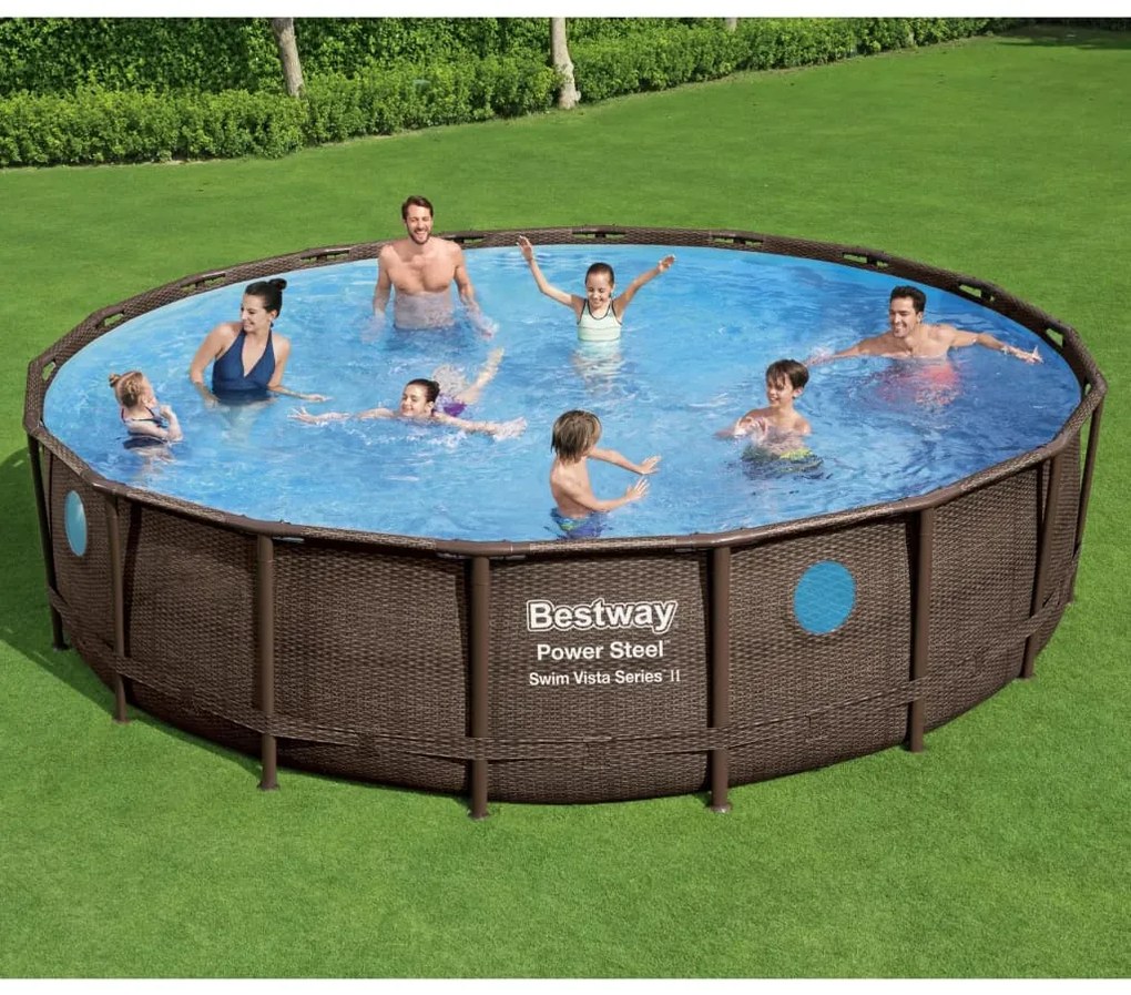 Set Piscina Power Steel 549x122 Cm /