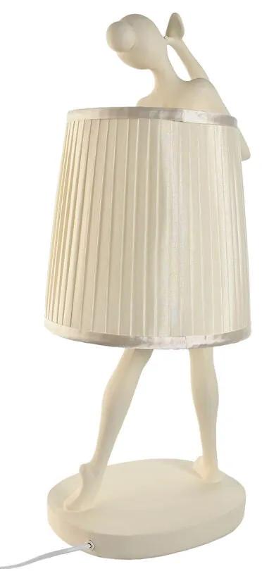 Lampada da tavolo Home ESPRIT Bianco Resina 40 W 220 V 29 x 25 x 62,5 cm