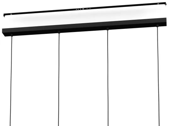 Eglo 99532 - Lampadario a sospensione con cavo LOBATIA 4xE27/40W/230V