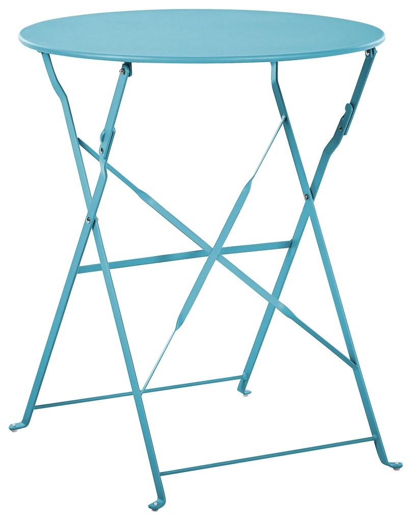 Set da balcone acciaio blu FIORI Beliani