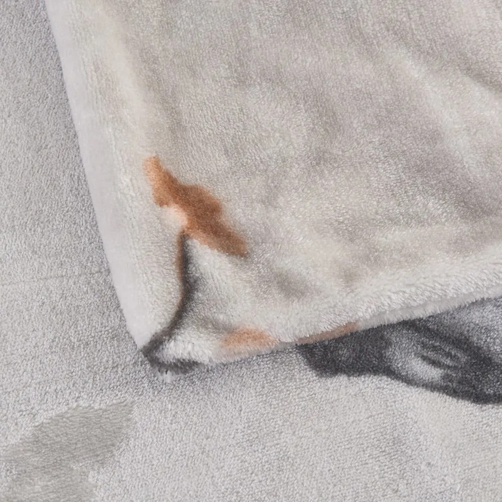 Set copripiumino e federa grigio in micropile per letto singolo 140x200 cm Ronja – My House