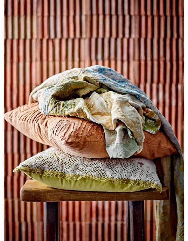 Coperta in cotone riciclato 130x150 cm Sari - Bloomingville