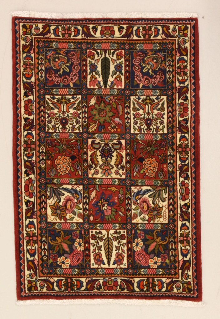 Bakhtiar Tappeto persiano 100x70 (Iran) Annodato A Mano