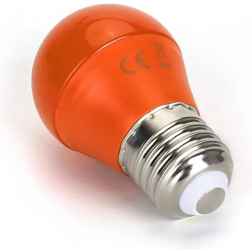 Lampadina LED G45 E27/4W/230V arancio- Aigostar