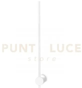 Essence round applique a parete 12 w on-off 1400 lm 3000 k bianco 75cm