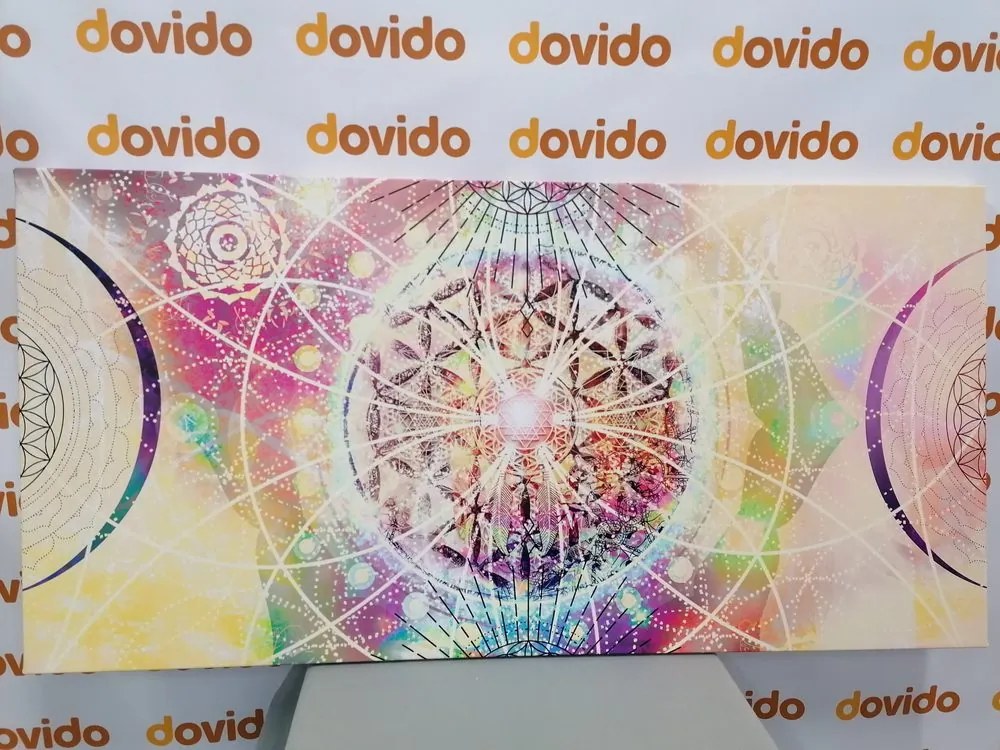 Quadro su tela – Mandala in design interessante