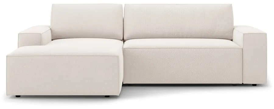 Divano letto angolare beige (angolo sinistro) Jodie - Micadoni Home