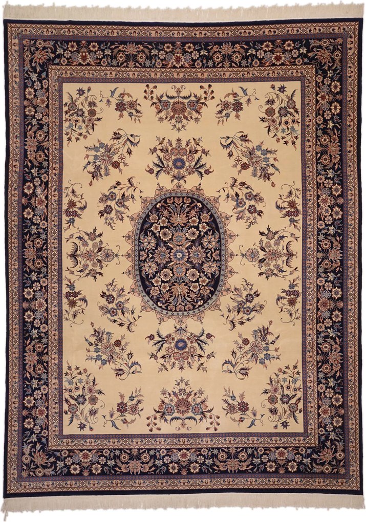 Isfahan Tappeto 290x370 (Cina) Annodato A Mano