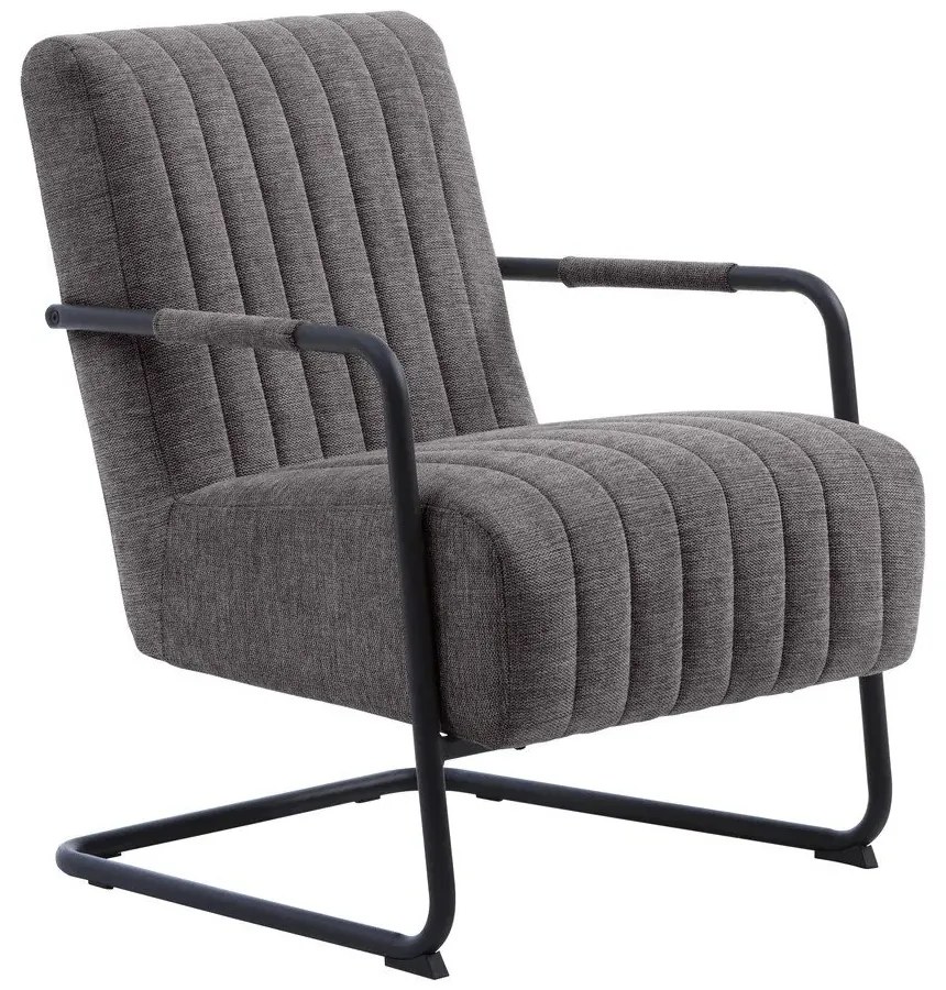 Poltrona in grigio scuro Trout – Unique Furniture