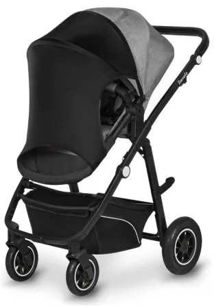 Lionelo - Parasole per passeggino SUN COVER Black Carbon