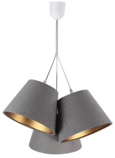 Lampadario a sospensione AMBROSIA 3xE27/60W/230V