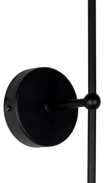 Lampada da parete MADELA 1xE14/40W/230V bianco/nero