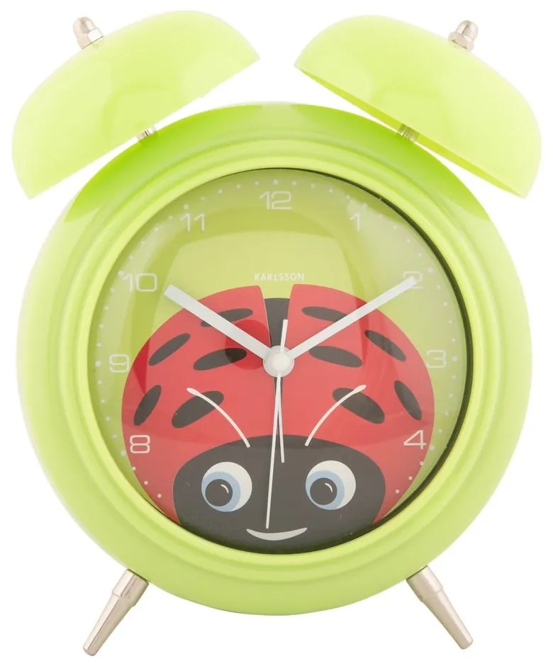 Sveglia per bambini ø 15 cm Peekaboo Ladybug - Karlsson