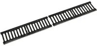 griglia ghisa per canaletta c250 cm 50 x 19,7 x h. 4,0 1030152nlm