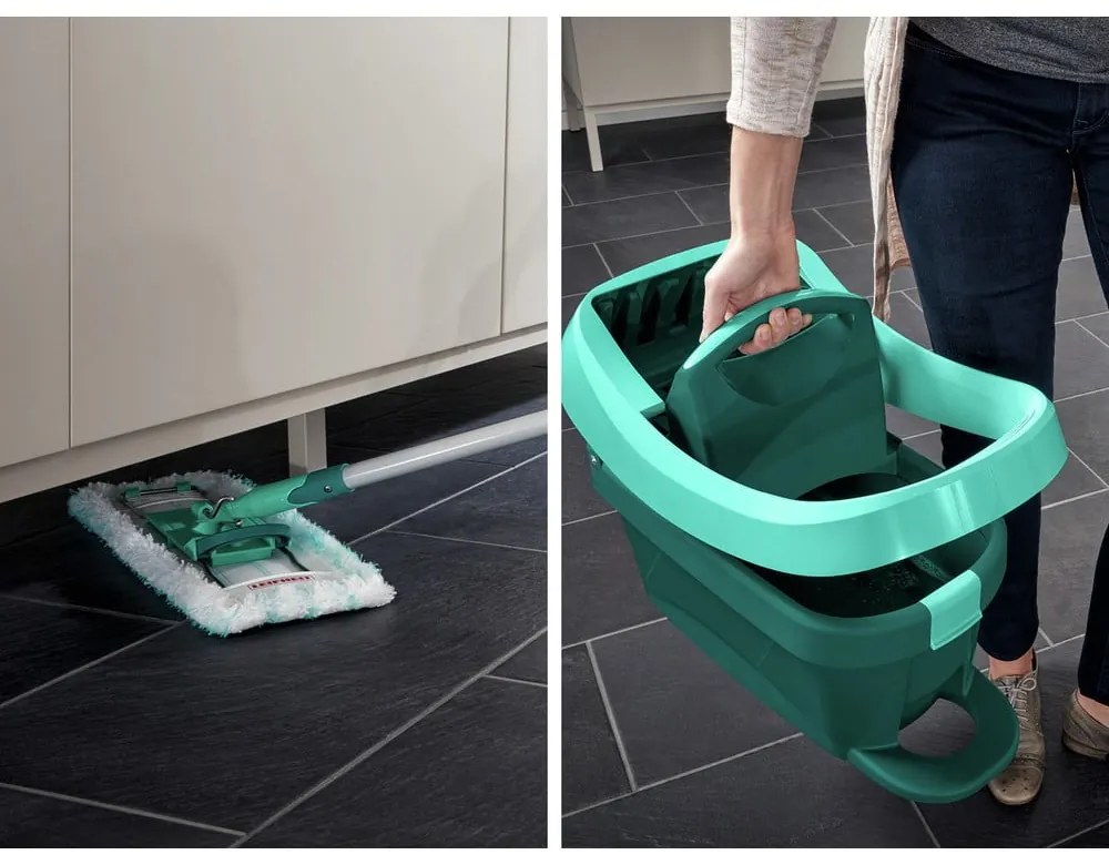 Mop con secchio e coperchio di ricambio Profi Compact - LEIFHEIT