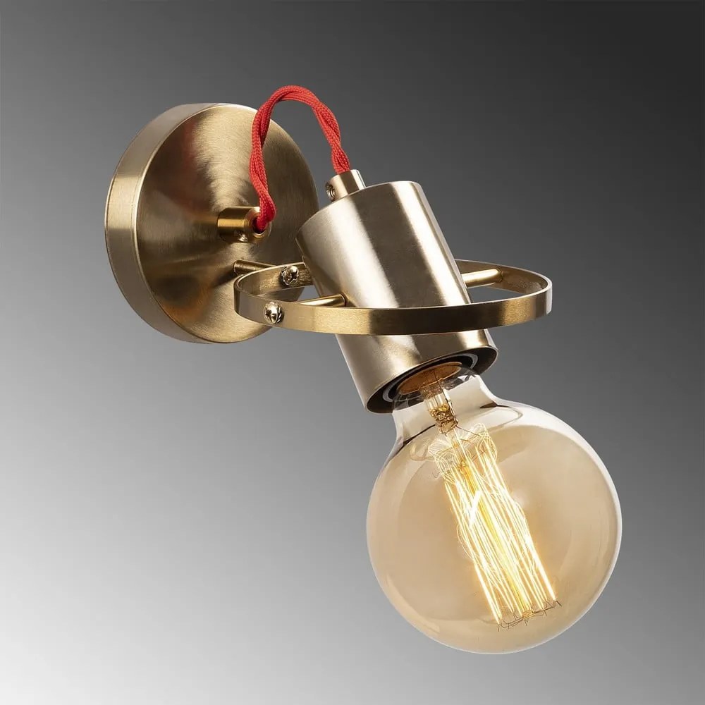 Lampada da parete dorata Vaveyla – Opviq lights