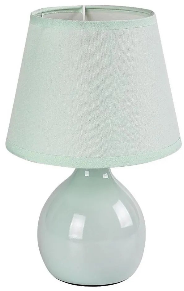 Rabalux 74077 - Lampada da tavolo INGRID 1xE14/40W/230V menta