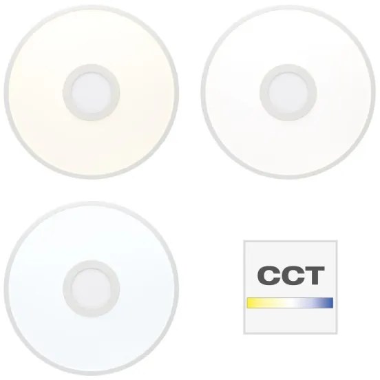 Brilliant - Plafoniera dimmerabile RGBW ODELLA LED/24W/230V + +TC