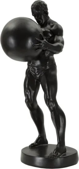 Statuetta Atlas Cm 18,5X20,5X43,5