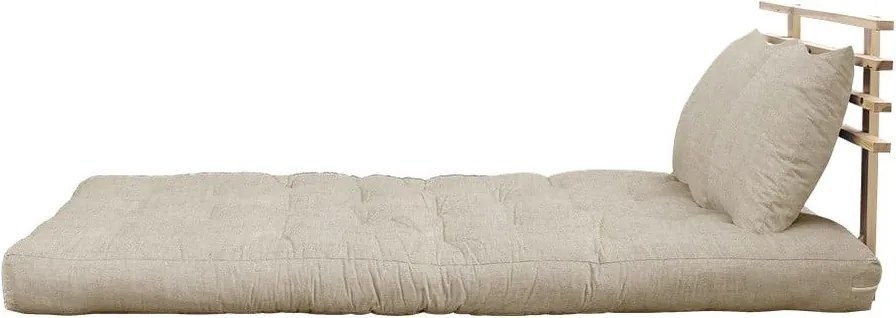 Divano variabile Naturale chiaro/Beige lino Shin Sano - Karup Design