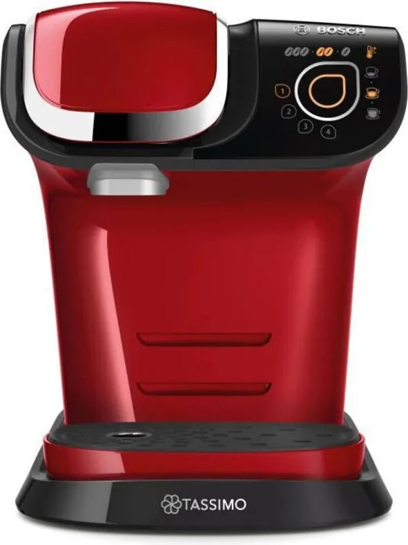 Bosch - TAS6503 - Macchina da caffè tassimo multi-bevande - Serbatoio d'acqua 1,3L - Arresto automatico - Rosso