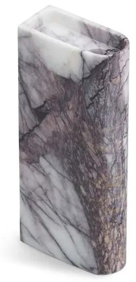 Northern - Monolith Candle Holder Tall Mixed White Marble Northern