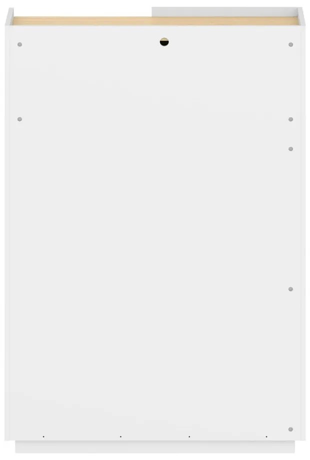 Libreria bianca 100x147 cm Nina - TemaHome