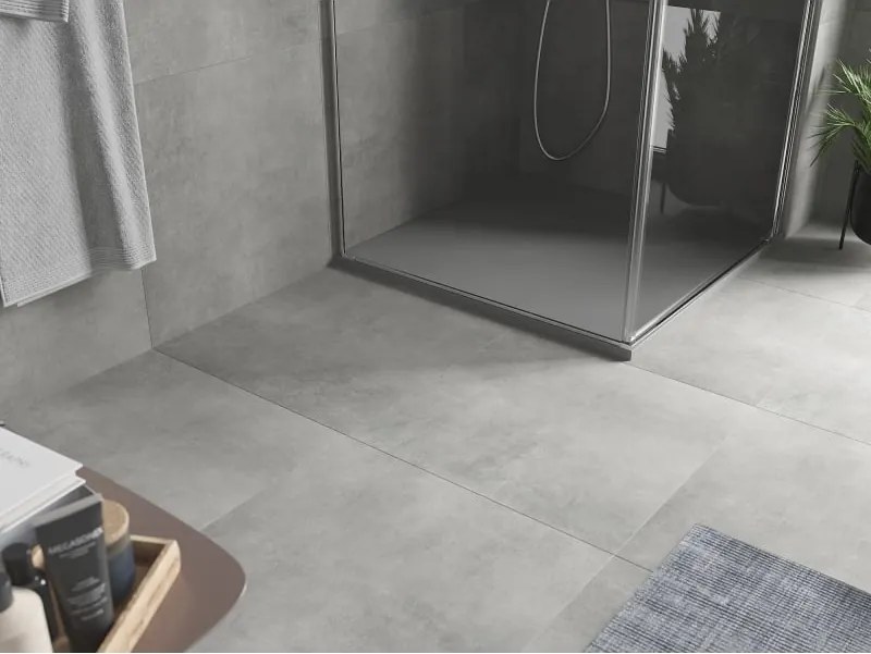 Mexen Hugo piatto doccia quadrato SMC 90 x 90 cm, grigio - 42619090