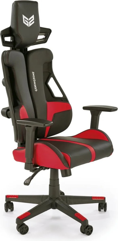Sedia da ufficio Nitro in nero/rosso - H137 cm