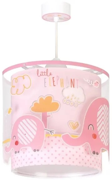 Dalber 61332S - Lampadario per bambini LITTLE ELEPHANT 1xE27/60W/230V