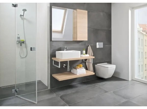 JIKA H8184230001121 - Lavabo da appoggio CUBITO 50x35 cm ceramica/bianco