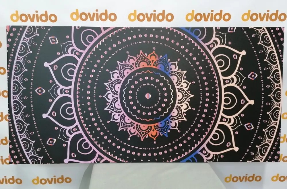 Stampa su tela – Mandala dorata