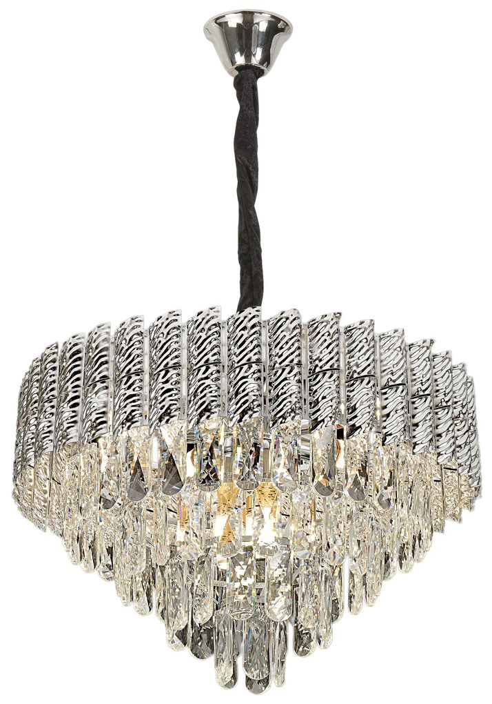 Lampada Cristal G055-CP 50cm CHROME