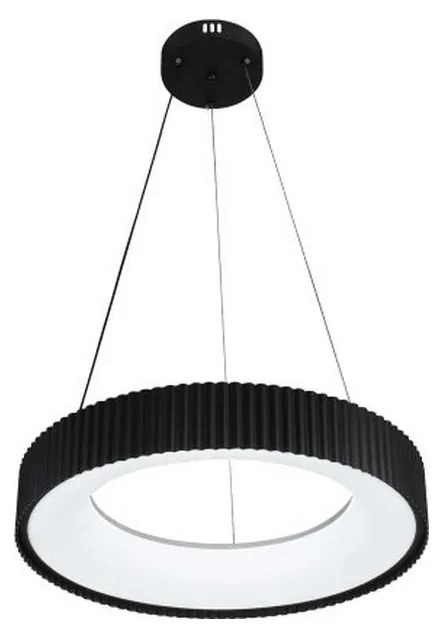 Lampadario dimmerabile a LED a sospensione su cavo, 75 W/230 V, 3000-6500 K, Ø 49 cm + telecomando