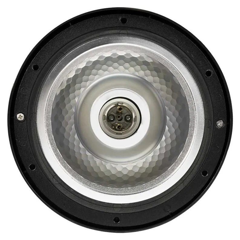 Faro interrato con base E27 - per lampade PAR30 e PAR38 - Doppio Pressacavo