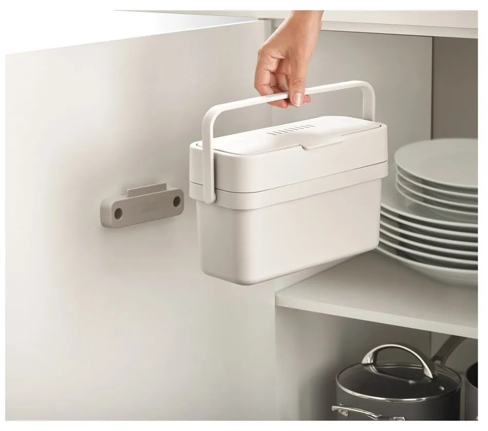 Contenitore per rifiuti compostabili bianco da 4 L Compo - Joseph Joseph