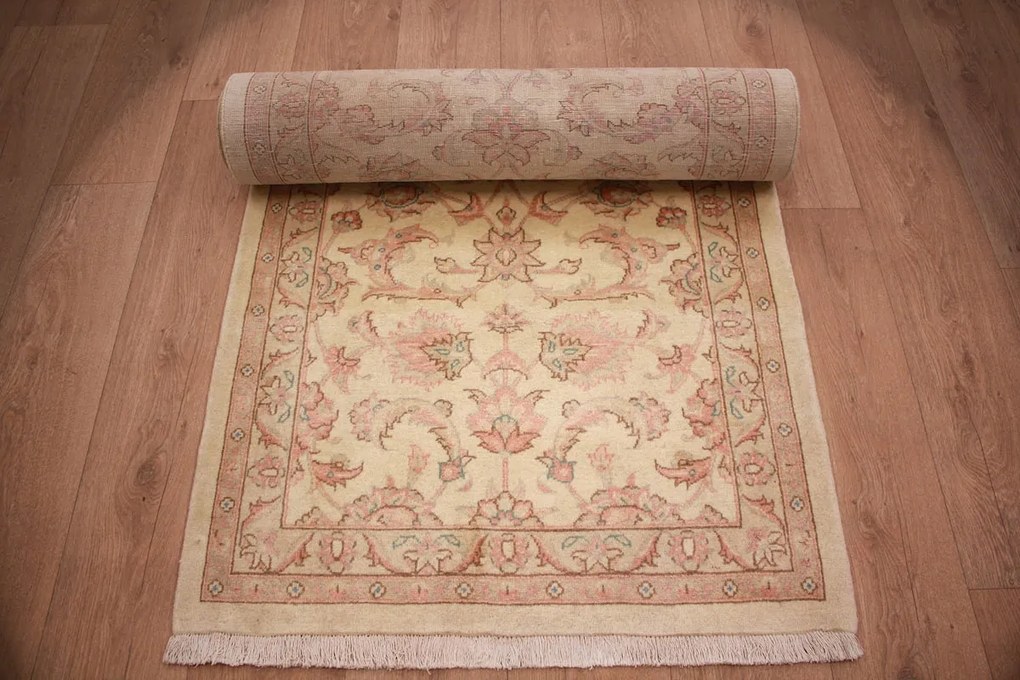 Tabriz Tappeto persiano 90x350 (Iran) Annodato A Mano