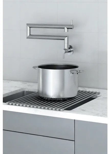 KFA Armatura 6623-030-22 - Miscelatore da cucina con snodo DUERO POT FILLER in acciaio inox