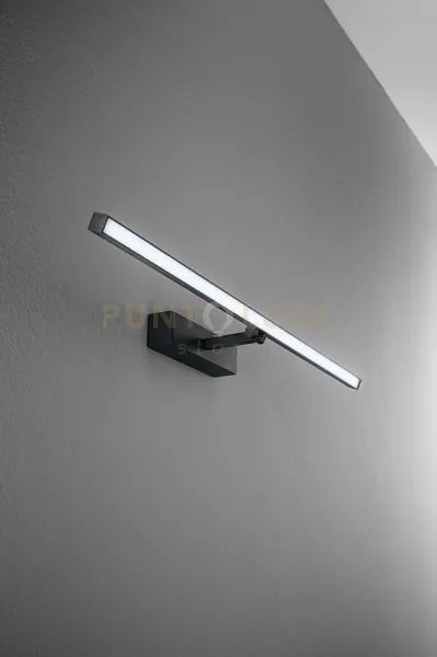 Applique a led riga 8042 n ct nero