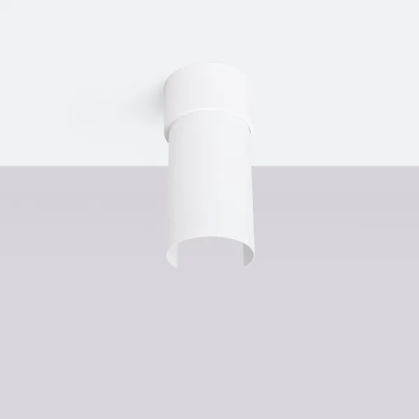 Sollux SL.1673 - Plafoniera FLASH 1xE27/15W/230V bianco